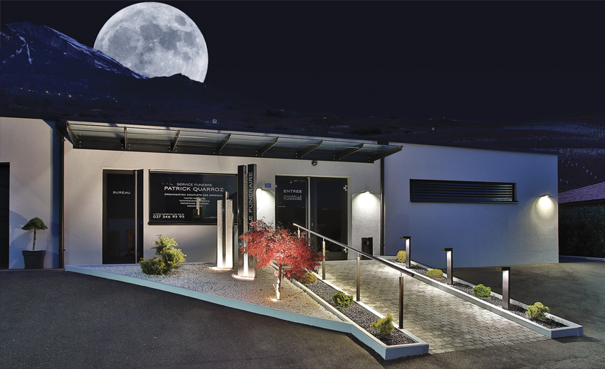 Pompes funèbres Patrick Quarroz Valais - Chapelle funéraire